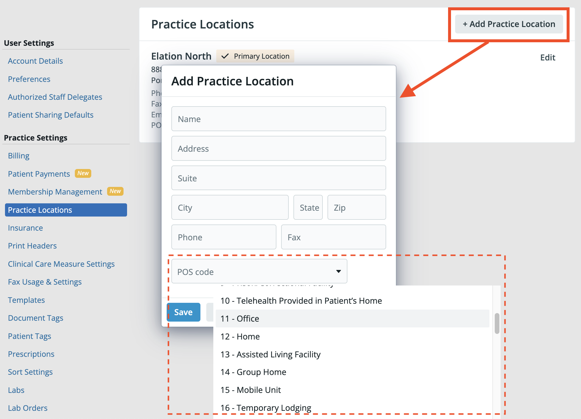 Practice Locations Guide- Listing your service locations