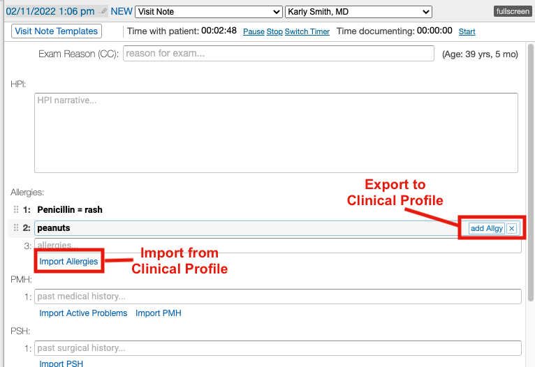 Visit Note Documentation Guide- Using Clinical Profile documentation to ...